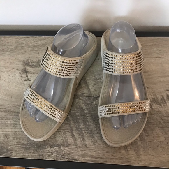 fitflop rhinestone sandals
